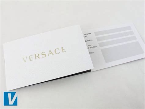 versace warranty registration|versace barcode check.